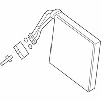 OEM Nissan EVAPORATOR Assembly Front - 27280-3JC3C