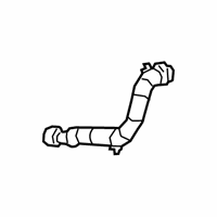 OEM 2020 Jeep Grand Cherokee Hose-COOLANT - 68304629AC