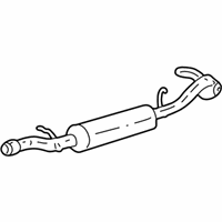OEM GMC K3500 Exhaust Muffler Assembly - 12471962