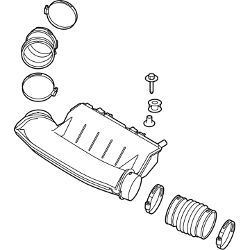 OEM Nissan Frontier Air Duct - 16576-9BT1A