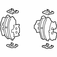 OEM 2001 Kia Optima Pad Kit-Front Disc BRAK - 5810138A70