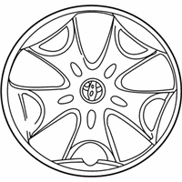OEM 2004 Toyota Echo Wheel Cover - 42602-52170