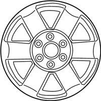 OEM 2008 Nissan Pathfinder Aluminum Wheel - 40300-ZS17A