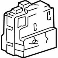 OEM 2005 Chevrolet Impala Block Asm-Accessory Wiring Junction - 15329230