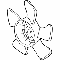 OEM 2002 Honda Insight Fan, Cooling - 19020-PHM-A01