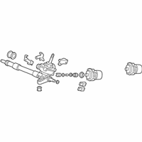 OEM Honda Rack, Power Steer - 53601-SNR-A09