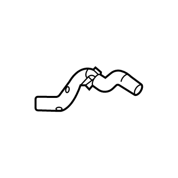 OEM 2017 Toyota Mirai Coolant Hose - 16B97-77030