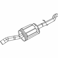 OEM Ram Dakota Exhaust Muffler - 68030988AA