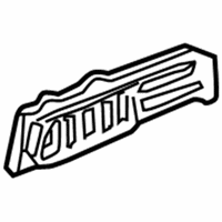 OEM 2000 GMC C2500 Handle, Inside - 15708051