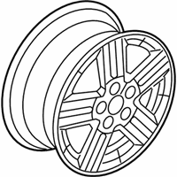 OEM 2009 Chrysler Sebring Wheel Alloy - XX67PAKAB