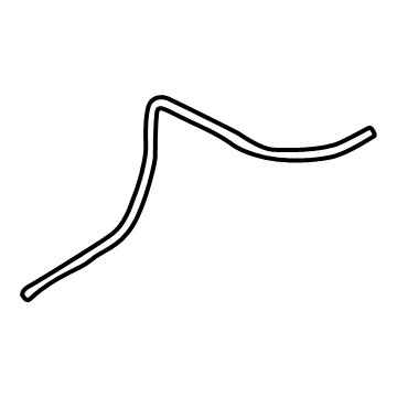 OEM Hyundai Santa Cruz Windshield Washer Hose - 1792504044