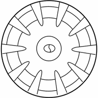 Genuine Scion Wheel Cover - 08402-52840