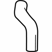 OEM 2014 Cadillac CTS Intercooler Hose - 22990636