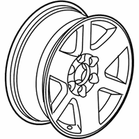 OEM 2009 GMC Sierra 1500 Wheel - 9595664