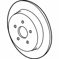 OEM 2004 Chrysler PT Cruiser Brake Rotor - 5085652AB