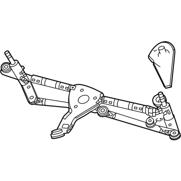 OEM 2021 Acura TLX Link, Front Wiper - 76530-TGV-A02