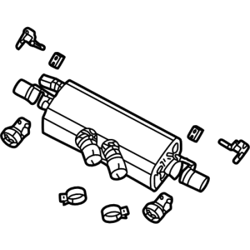 OEM Jeep Wrangler EXHAUST - 68483791AI