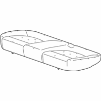 OEM Chevrolet Sonic Seat Cushion Pad - 95154442