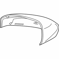 OEM 2020 Ford Fusion Mirror Cover - KS7Z-17D742-AB