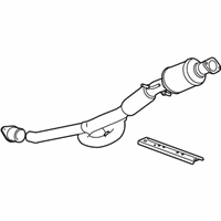 OEM 2017 Cadillac XTS Front Pipe - 84407224