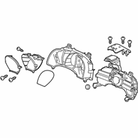 OEM 2015 Honda CR-Z Meter Assembly, Combination - 78100-SZT-A03