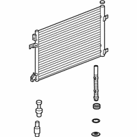 OEM 2013 Buick Regal Condenser - 39025498