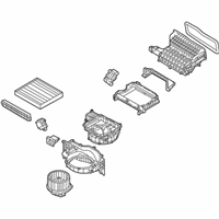 OEM Hyundai Tucson Blower Unit - 97206-D3011