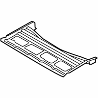 OEM Hyundai Genesis Panel Assembly-Rear Floor, Rear - 65513-B1000