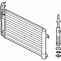 OEM Mercury Milan Condenser - 9E5Z-19712-A