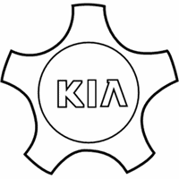 OEM 2018 Kia Soul EV Wheel Hub Cap Assembly - 52960E4000
