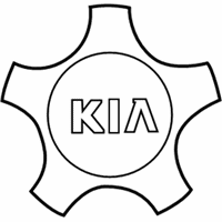 OEM Kia Soul EV Wheel Hub Cap Assembly - 52960E4000