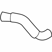 OEM 2005 Hummer H2 Lower Hose - 15057982