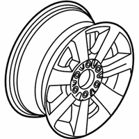 OEM 2007 Ford Expedition Wheel, Alloy - 7L1Z-1007-C