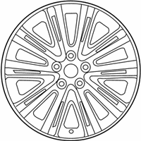 OEM 2016 Kia Cadenza Wheel Assembly-Aluminum - 529103R660