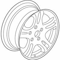 OEM 2004 Chrysler Sebring Aluminum Wheel - 4782762AD