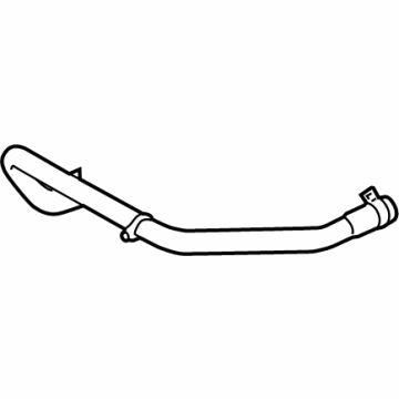 OEM Ford Transit-250 HOSE - HEATER WATER - LK4Z-18472-H