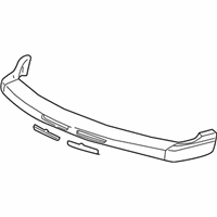 OEM 2001 Chevrolet Tahoe Cap, Front Bumper Fascia Molding - 88937339