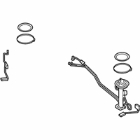 OEM 2017 BMW X6 Fuel Level Sending Unit - 16-11-7-212-587