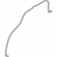 OEM 2013 BMW ActiveHybrid 3 Hose Line, Headlight Cleaning System - 61-67-7-241-677