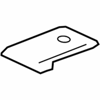 OEM 2007 GMC Sierra 3500 HD Heat Shield - 25848479