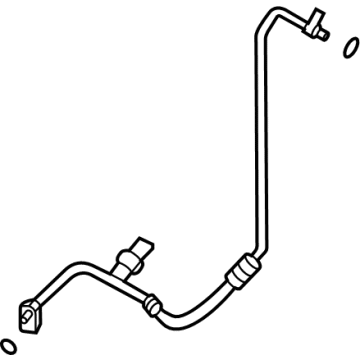 OEM 2021 Nissan Rogue PIPE FRONT COOLER HIGH - 92440-6RR2D