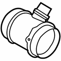 OEM 2004 BMW X5 Mass Air Flow Sensor - 13-62-7-566-988