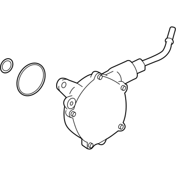 OEM 2019 Lexus RX350 Pump Assembly, Vacuum - 29300-0P011