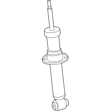 OEM 2021 BMW X6 SPRING STRUT VDM REAR LEFT - 37-10-9-500-365