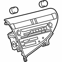 OEM 2010 Lexus RX450h Receiver Assy, Radio - 86120-0E530