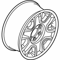 OEM 2009 Ford F-150 Wheel, Alloy - 9L3Z-1007-B