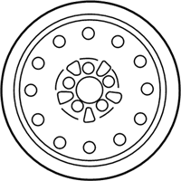 OEM Mercury Marauder Wheel, Spare - 3W3Z-1007-EA