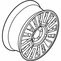 OEM 2006 Mercury Grand Marquis Wheel, Alloy - 6W3Z-1007-AA