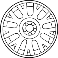 OEM 2004 Mercury Grand Marquis Wheel, Alloy - 3W3Z-1007-CA