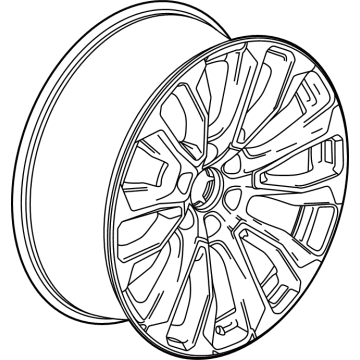 OEM 2022 GMC Yukon Wheel, Alloy - 84423416